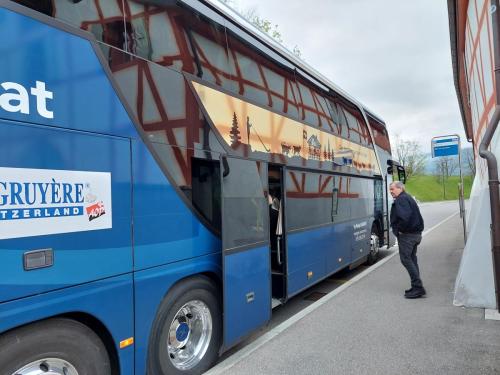 Voyage en car pour la journée surprise organisée par la SDS